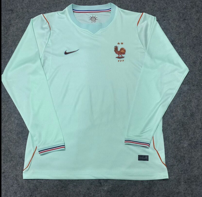 AAA Quality France 2026 World Cup Away Long Soccer Jersey